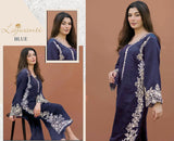 3 Piece All Over Unstitched lawn fabric women